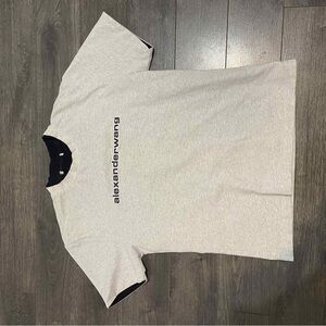 Alexander Wang Light Gray Men's T-Shirt